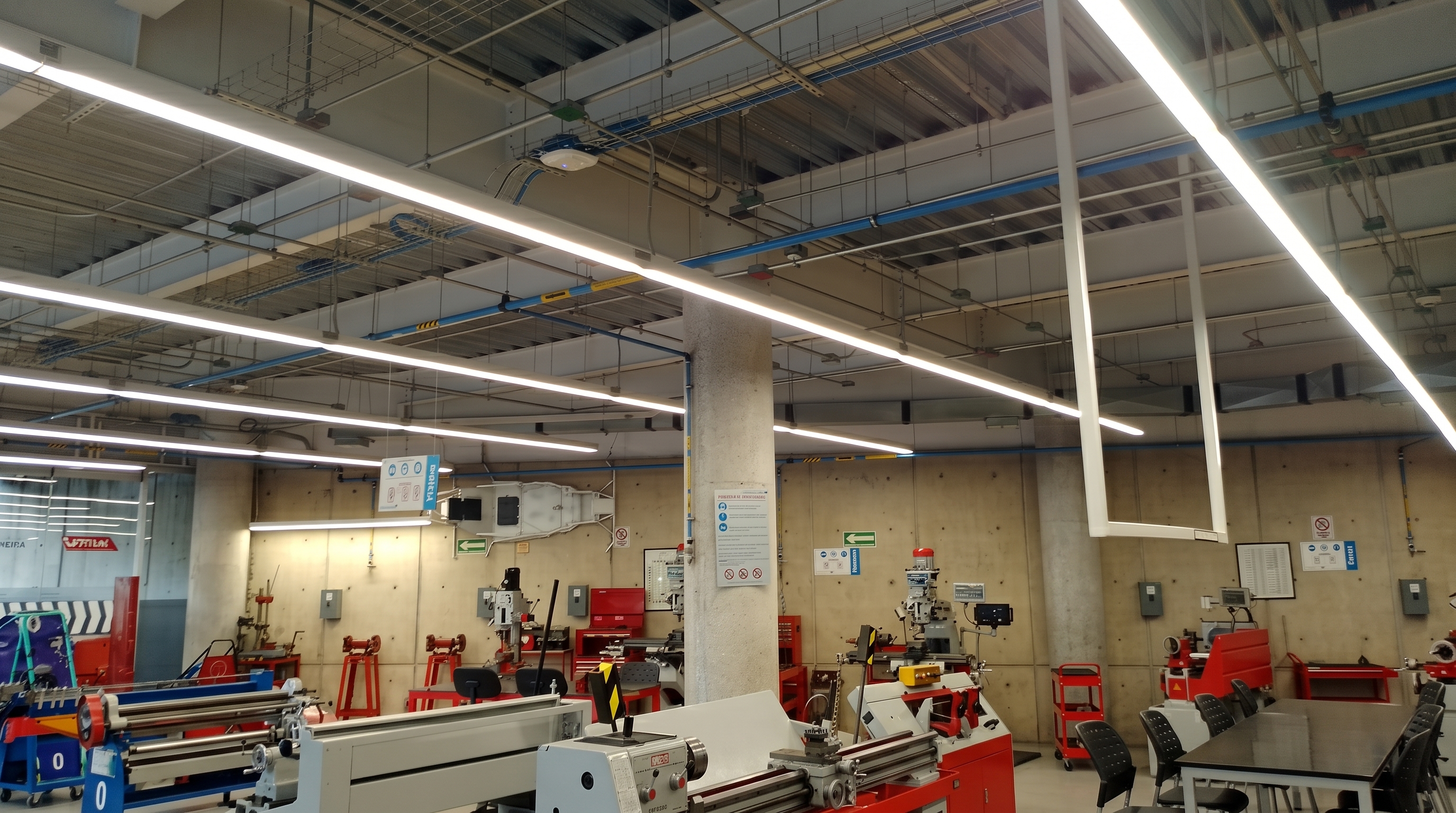Iluminación industrial y comercial