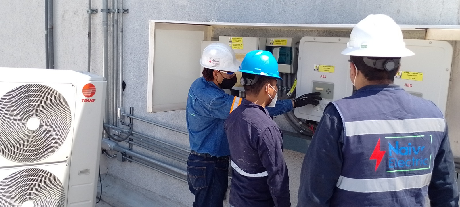 Atención a fallas eléctricas en edificio