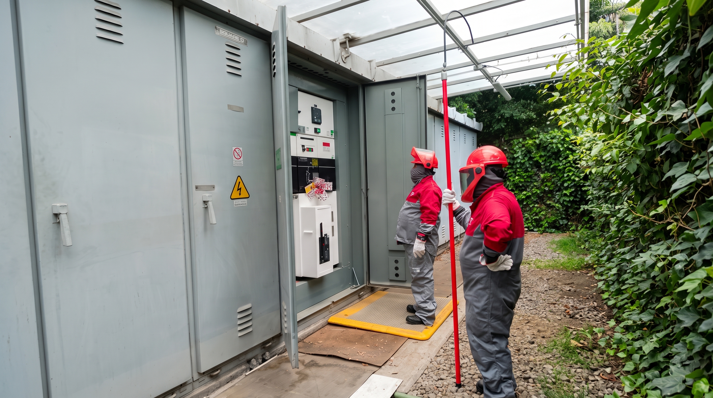 Mantenimiento a subestación eléctrica