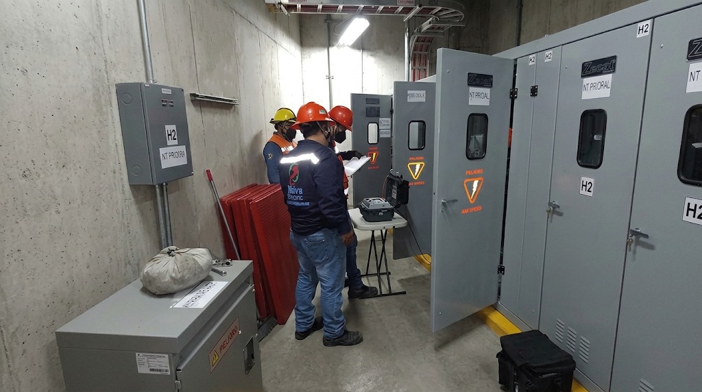 Pruebas a equipos de subestaciones eléctricas
